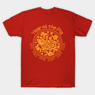 Chinese Year of the Pig T-Shirt